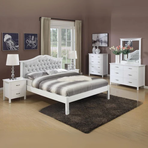 Pori 6 Piece Bedroom Suite