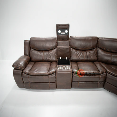 Geneva Corner Recliner Lounge Suite - Image 4