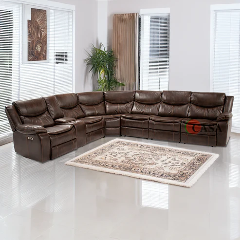 Geneva Corner Recliner Lounge Suite